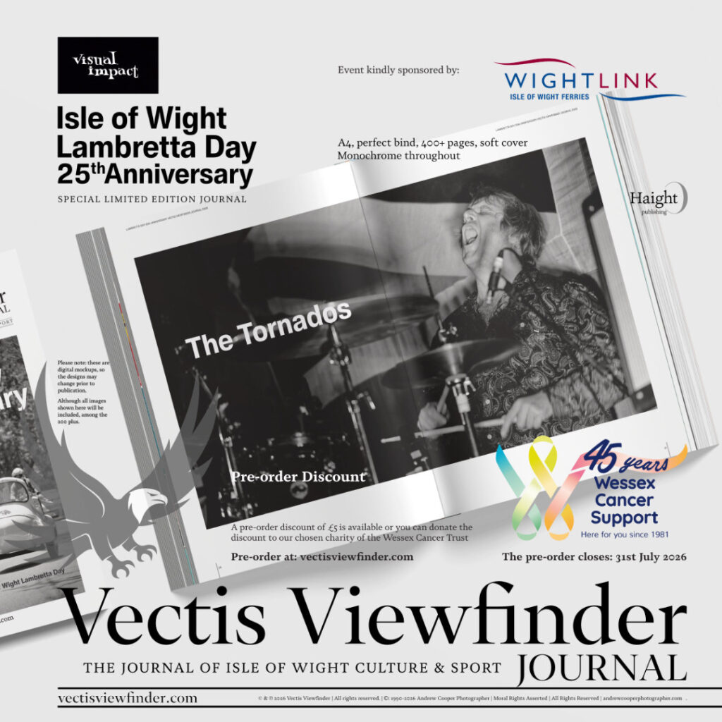 Isle of Wight Lambretta Day 25th Anniversary Vectis Viewfinder Journal cover