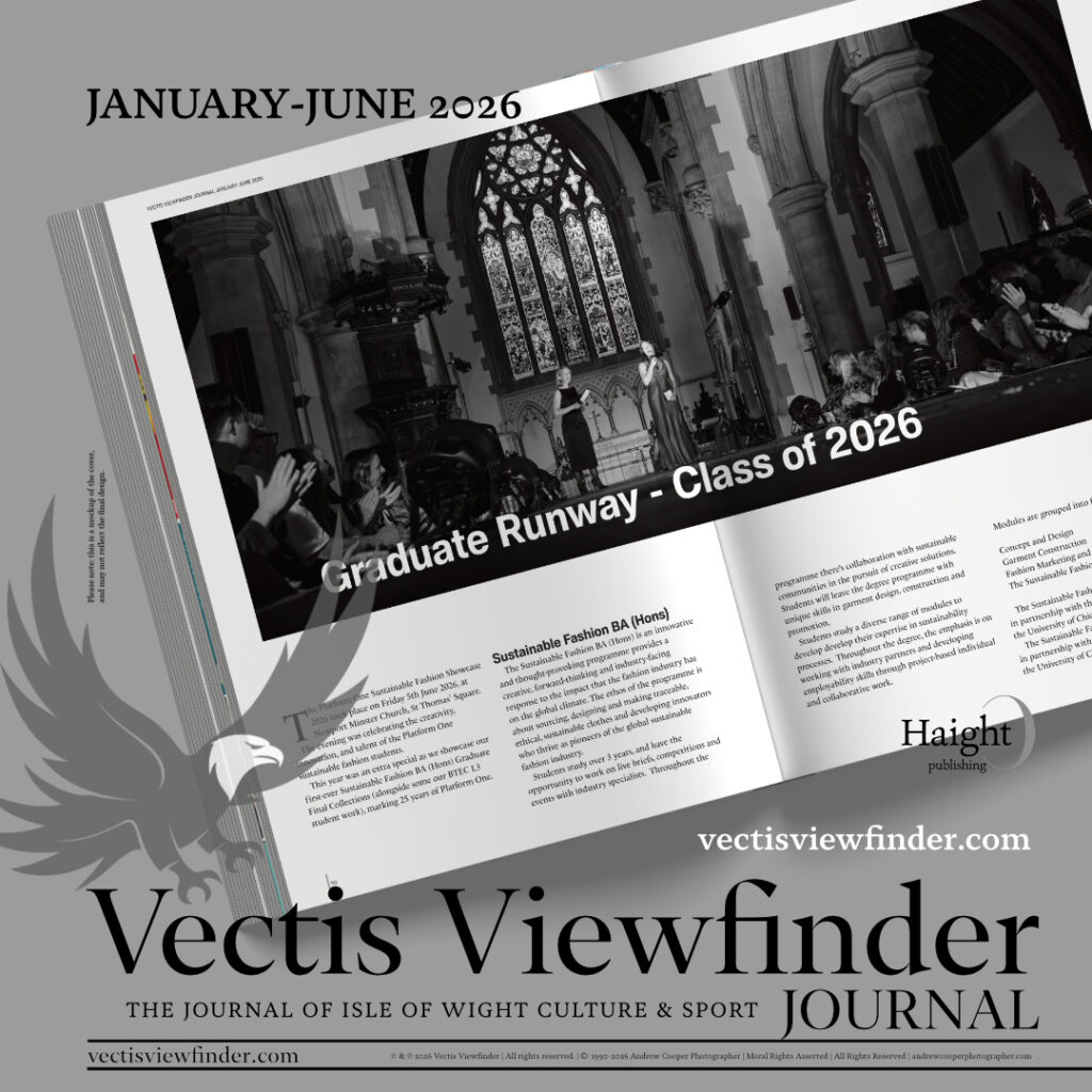 Platform One Sustainable Fashion Showcase 2026 in the Vectis Viewfinder Journal January-June 2026