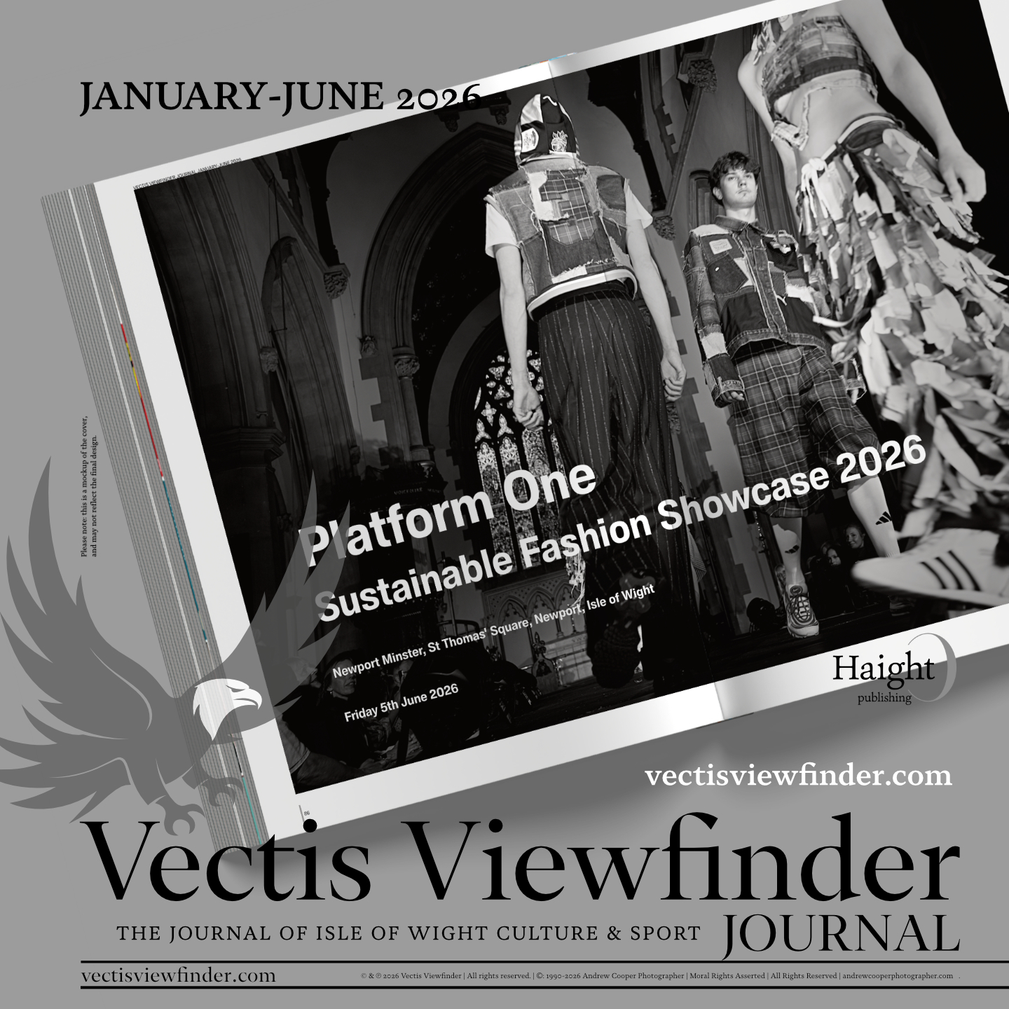 Platform One Sustainable Fashion Showcase 2026 in the Vectis Viewfinder Journal January-June 2026